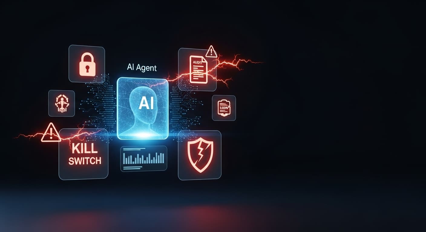 AI Agent Security - Kill switch, audit trail, and guardrails