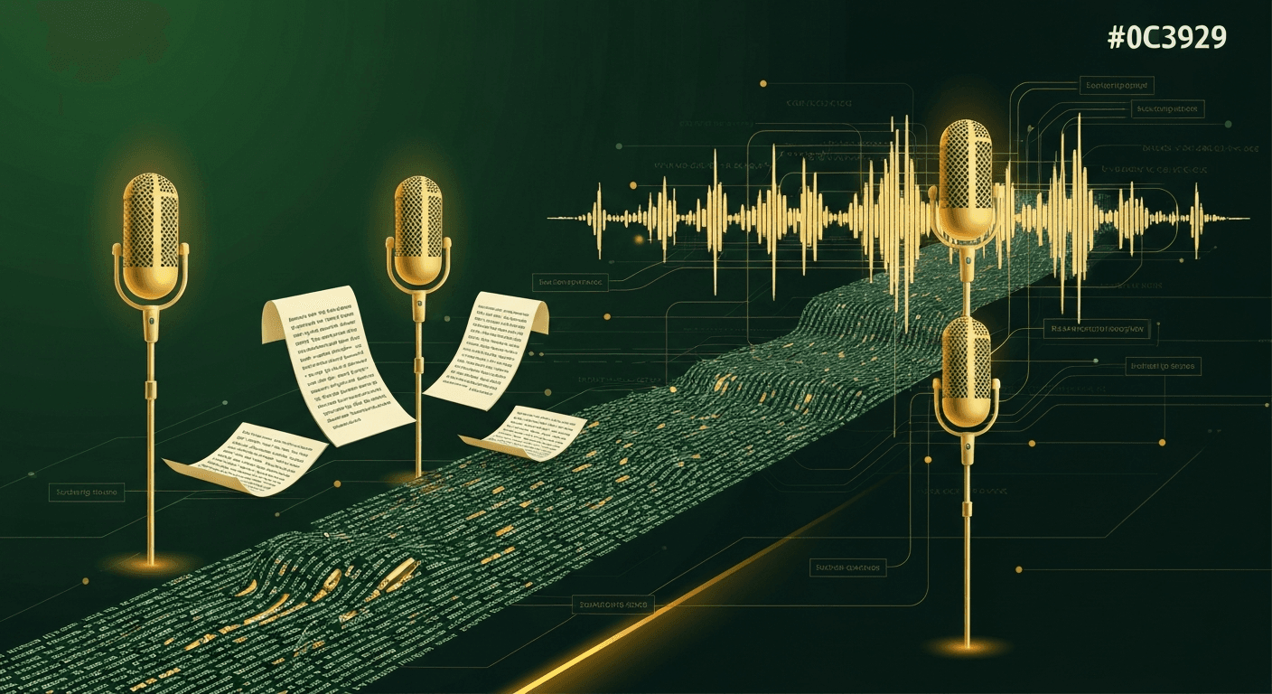 AI agent pipeline converting a manuscript into a multi-voice audiobook