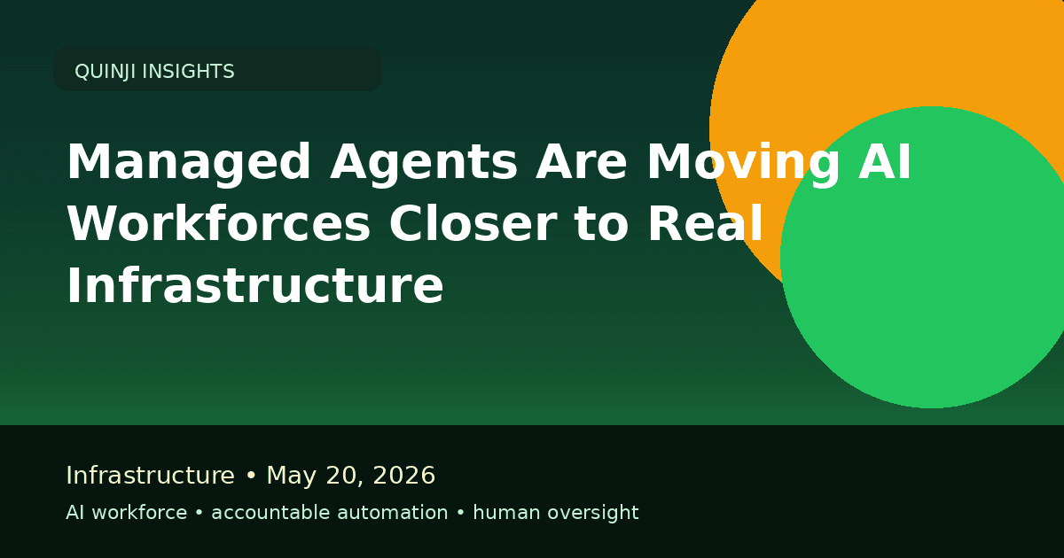 Cloud infrastructure abstraction for managed AI agents